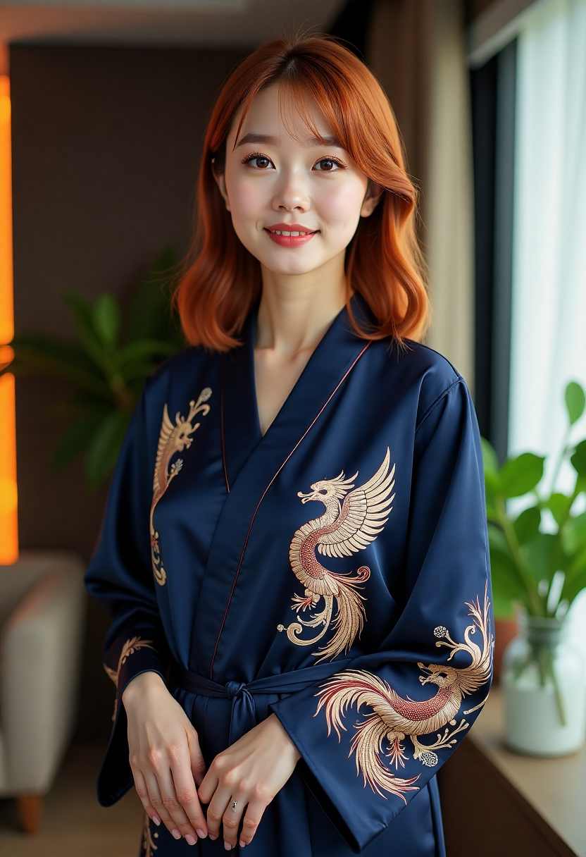 主播在画板前绘画